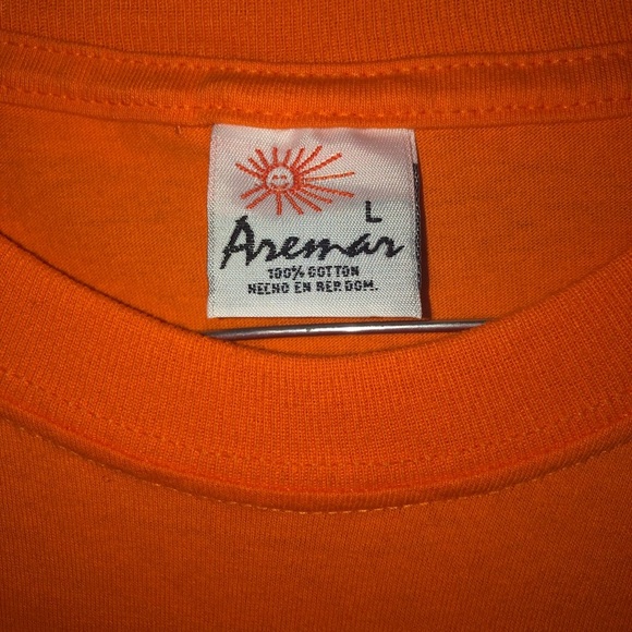 Harley Davidson punta Cana orange t shirt front graphic sz large - Picture 2 of 2